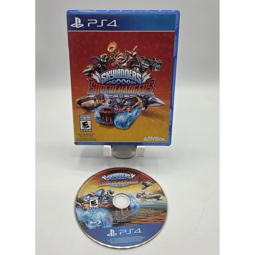 Skylanders SuperChargers PS4 Game  (Sony PlayStation 4 PS4, 2015) Game Disc
